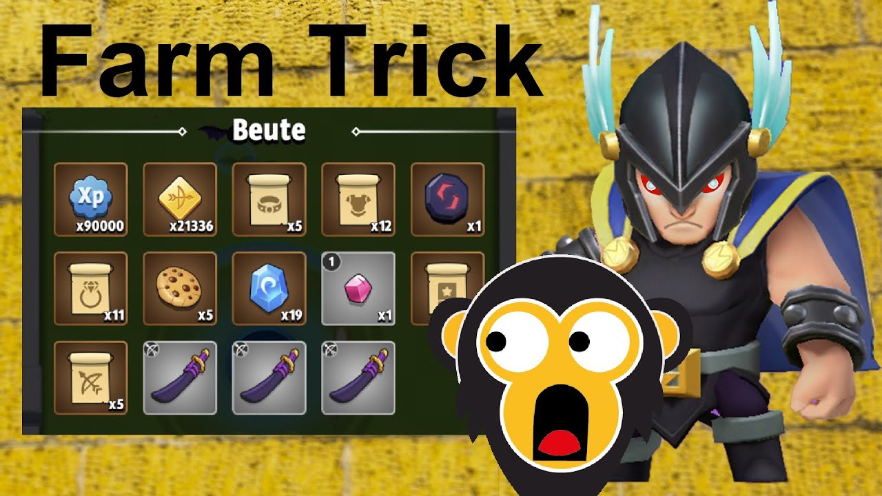 ARCHERO Farm Trick Nur Items farmen die man möchte deutsch/german