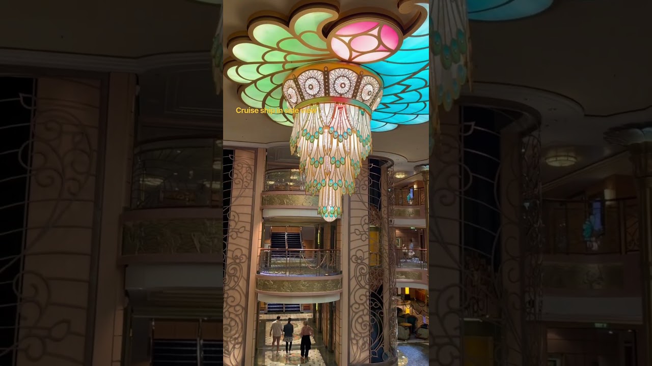 Disney fantasy cruise ship 🚢 inside view #cruiseship #hairdresser