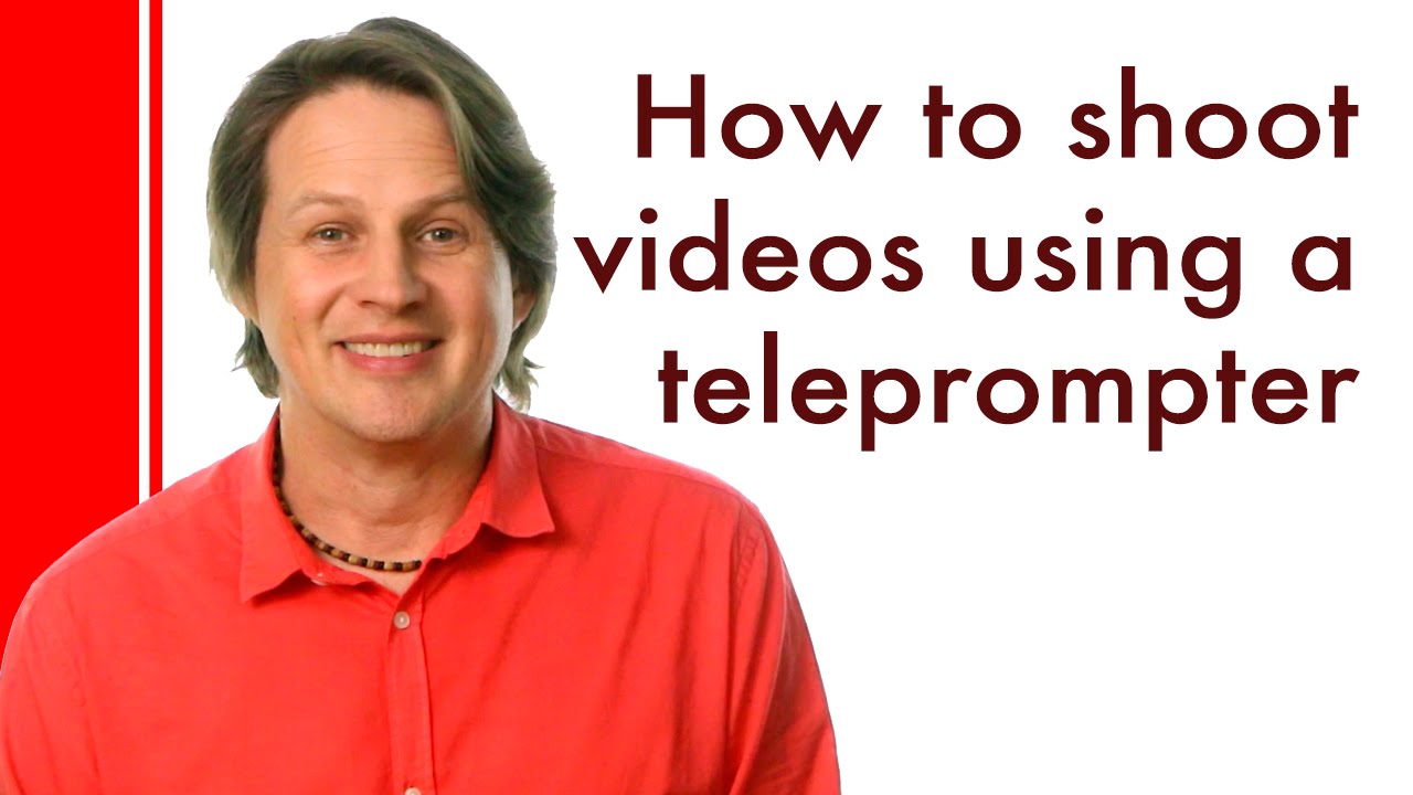 6 Tips on How to Look Your Best with a Teleprompter YouTube