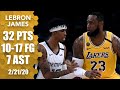 LeBron James steamrolls through Ja Morant and the Grizzlies with 32 points | 2019-20 NBA Highlights