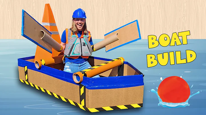 Handyman Hal uses Tools to Build | Boat Race for K...