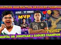 Jonathan Mom &amp; Dad  And Mortal Reaction On Jonathan And Godlike Champion | Mortal On Jonathan ❤❤