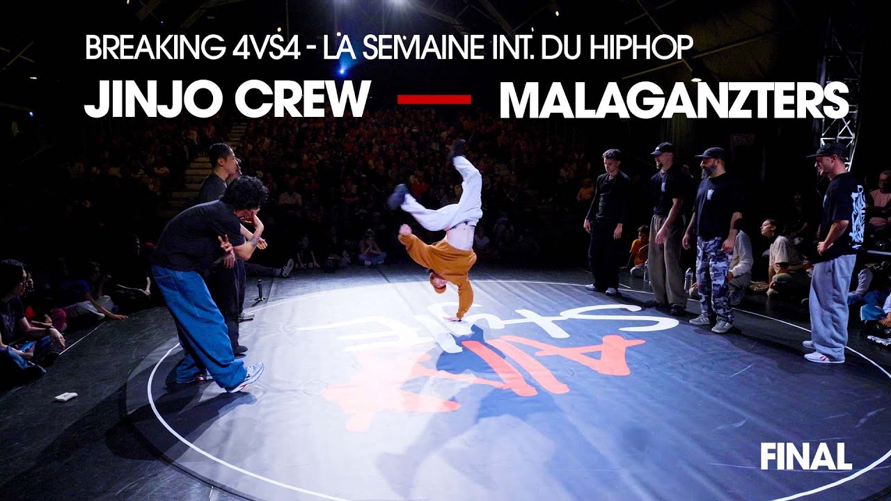 Jinjo Crew vs Malaganzters [Breaking 4vs4 - Final] // Stance x La Semaine Int. du HipHop
