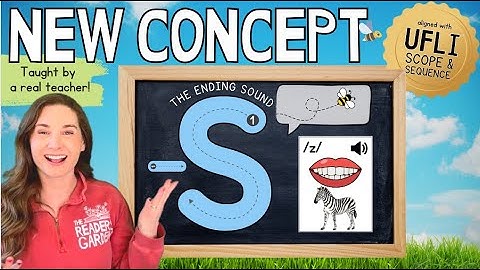 Lesson 21: Ending -S /z/ | New Concept Only Phonics Lesson (UFLI Aligned)