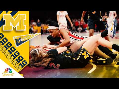 Michigan vs. Ohio State overtime comes to wild ending | Big Ten Basketball on NBC Sports