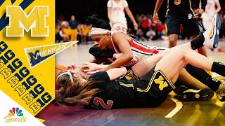 Michigan vs. Ohio State overtime comes to wild ending | Big Ten Basketball on NBC Sports