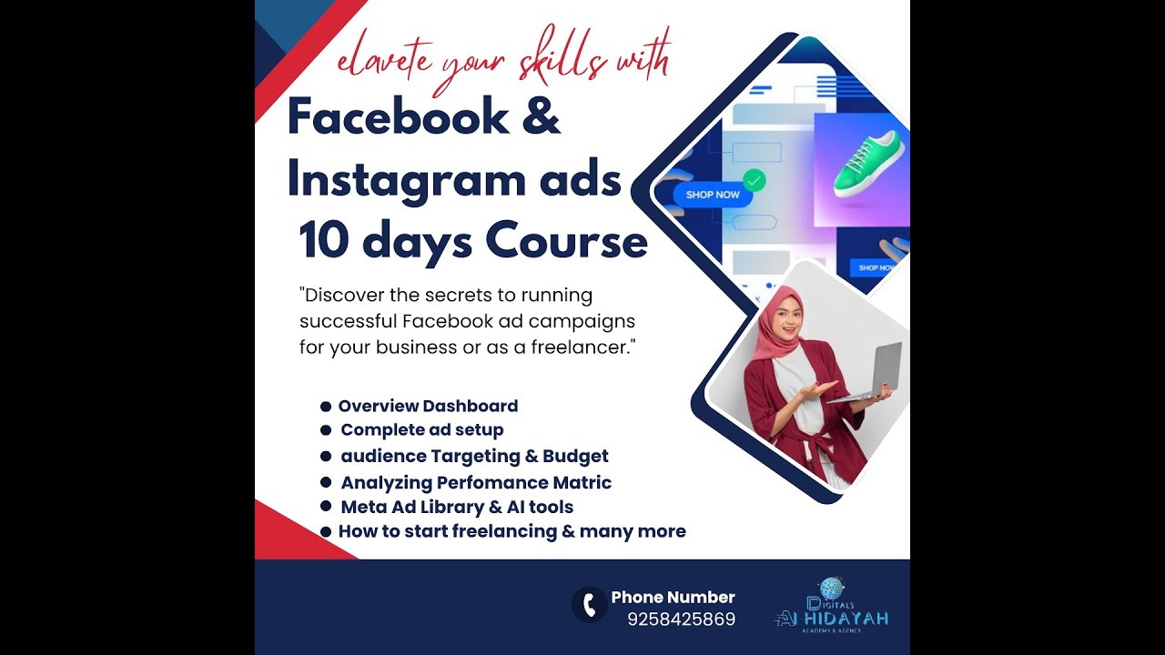 FACEBOOK AND INSTAGRAM ADS WORKSHOP FREE DEMO SESSION BY SHABEENA ANSARI