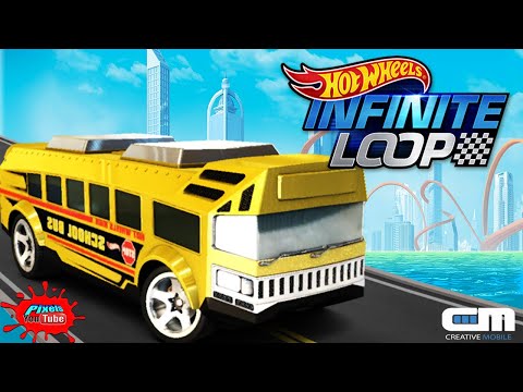 Hot Wheels Infinite Loop School Bus Unlocked