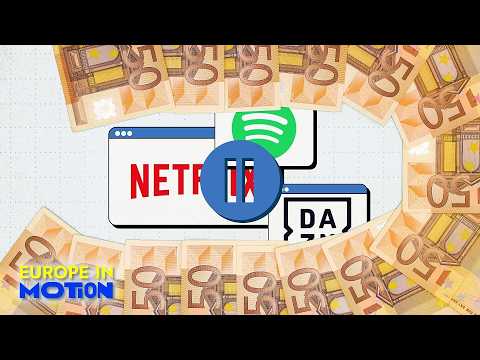 Which EU countries have the most paid online subscriptions?