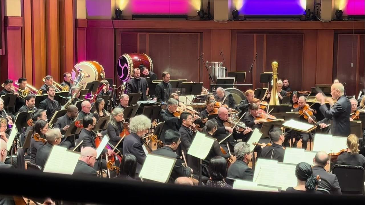 Princess Mononoke Symphonic Suite Joe Hisaishi Live 2024 Seattle Symphony Orchestra