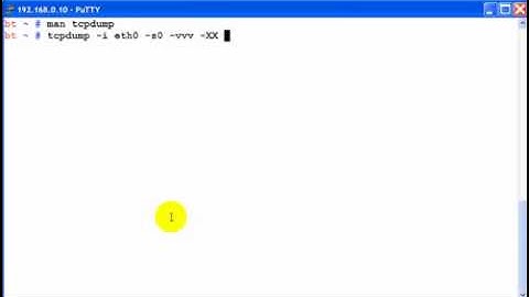 Packet Sniffing Using Tcpdump