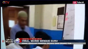 Viral Video Siswa Memaki Guru dengan Kata-kata Kasar - BIM 01/03