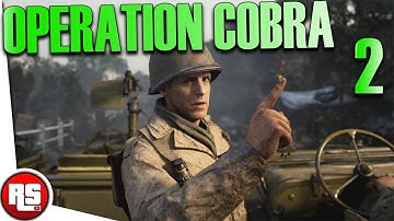 Call of Duty WW2 Gameplay Walkthrough Part 2 -Operation Cobra COD WWII Campaign)