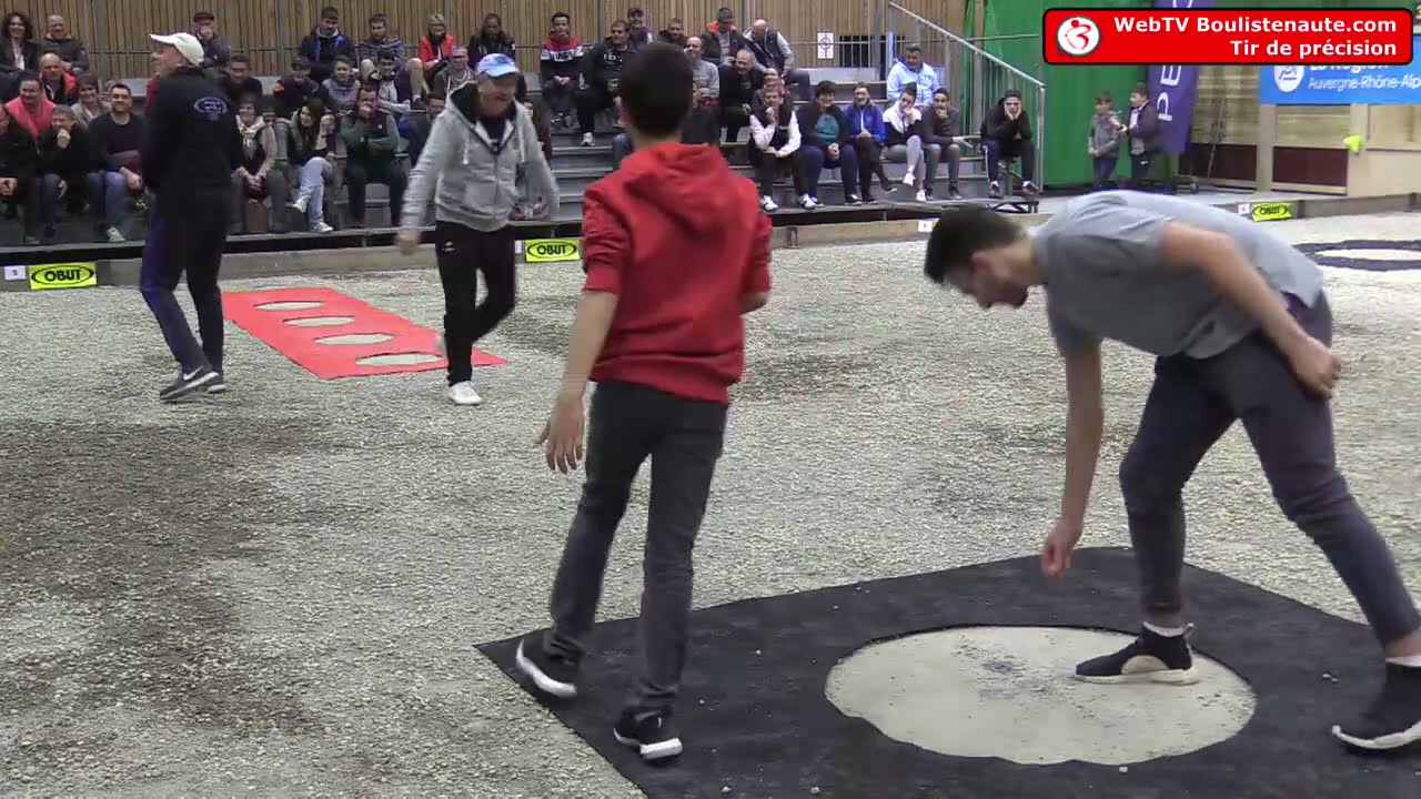 Tir de précision au Puy Pétanque 2019 demi-finale FAZZINO vs SUCHAUD