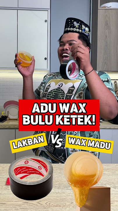 WAX vs LAKBAN? Mana yang paling ampuh buat nyabut bulu ketek yeee 🧐