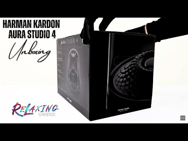 Harman Kardon Aura Studio 4 Unboxing - YouTube