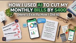 I Used AI to Cut My Monthly Bills by $400 (Here's Exactly How)