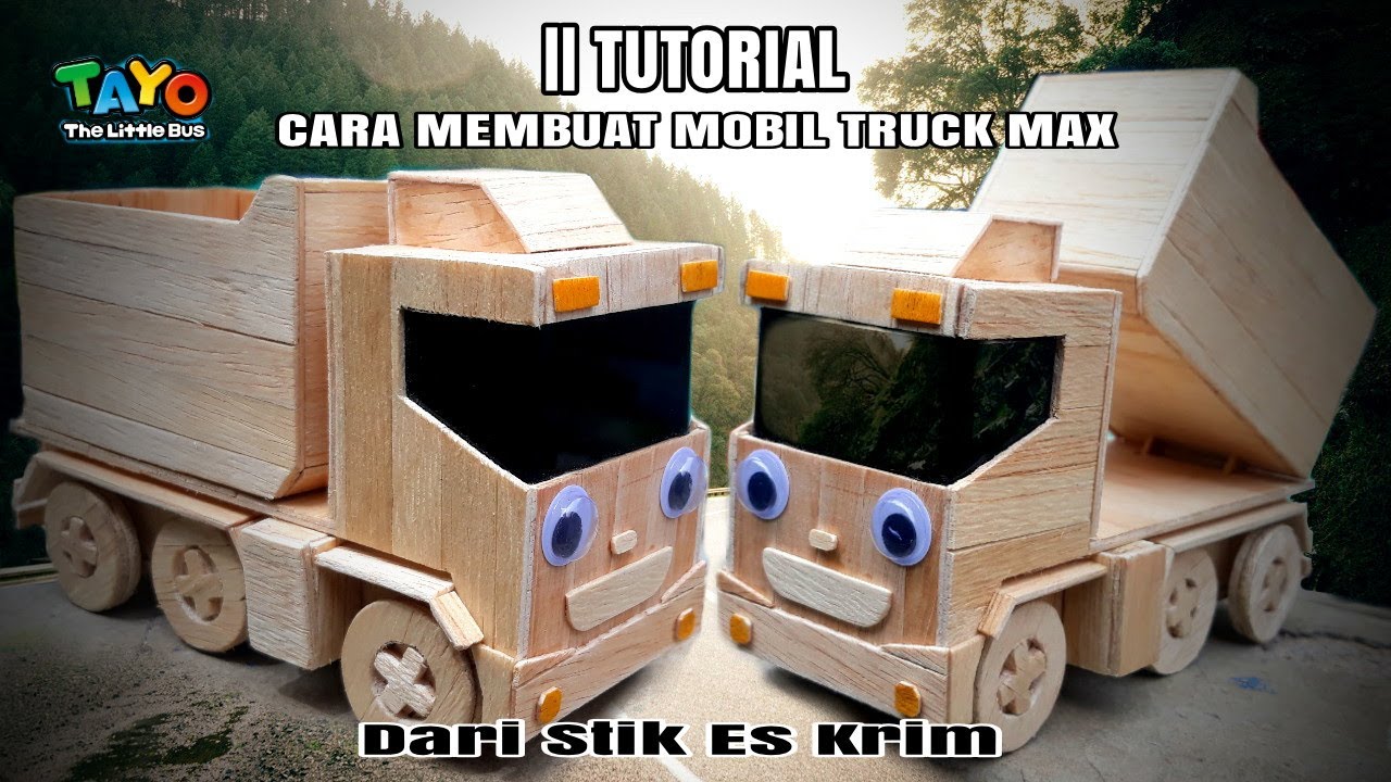 29 Ide Kreatif Tuotorial Cara Mudah Membuat Mobil Truck 