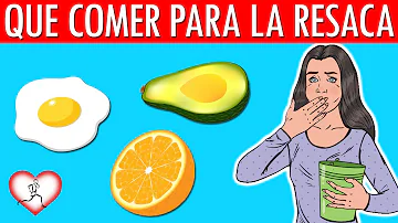 ¿Qué alimentos para evitar la resaca?