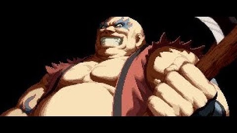 Earthquake voice lines (SNK vs Capcom SVC Chaos)