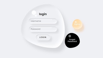 Animated Login Form using HTML & CSS only | No JavaScript or jQuery
