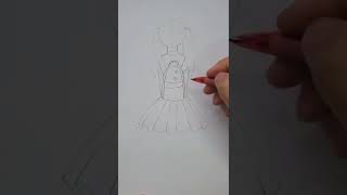 Drawing a fashion girl / Chiroyli qiz rasmini chizish