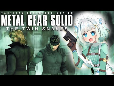 【METAL GEAR SOLID THE TWIN SNAKES】you like asslevania, don't you?【Maid Mint Fantome】