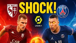 Metz Vs Psg High Voltage Match Ligue 1 Match 2025