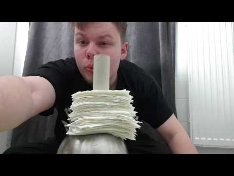 ASMR with TANZVERBOT – triggering toilet paper – German ASMR