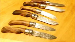 Opinel Mods - folding knife modifications DIY christmas presents for outdoor, woodcarving, bushcraft