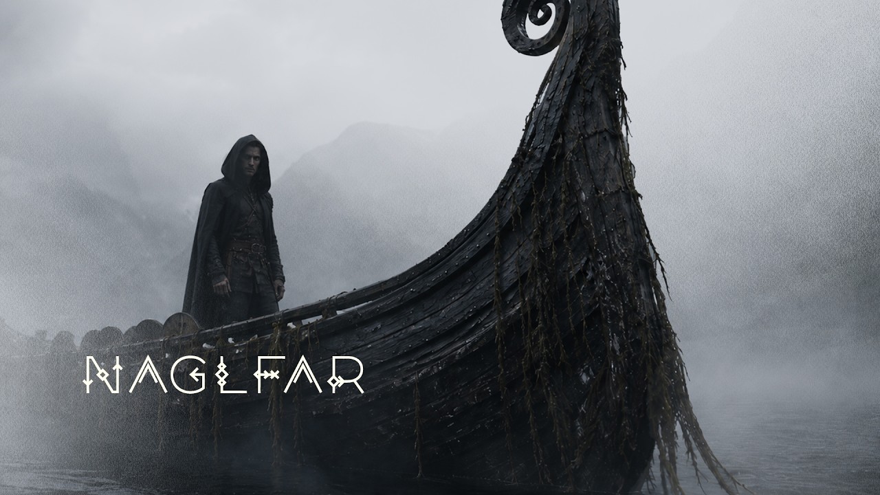 Naglfar - The Nail Ship | Dark Norse Ritual Lament for Ragnarök by Valhalla Drums (Official Video)