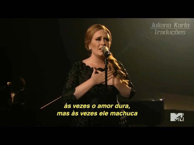 Adele - When we were young (Quando éramos jovens) Lyrics e tradução 