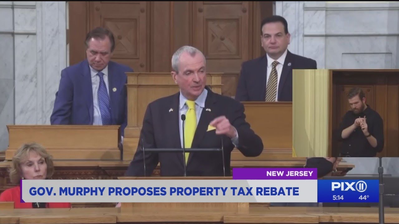Gov Murphy Proposes Property Tax Rebate YouTube
