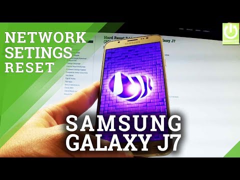 How to Reset Network Settings in SAMSUNG Galaxy J7 (2016)