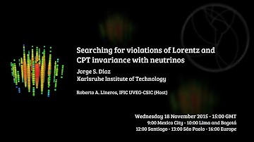 [W14] Jorge S. Diaz: Searching for violations of Lorentz and CPT invariance with neutrinos