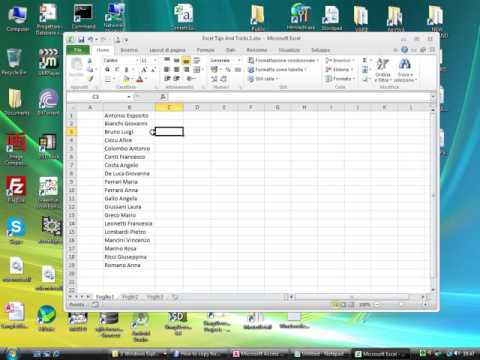 Video: Come Eseguire La Numerazione In Excel