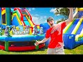 LAST To Leave The BOUNCY HOUSE Challenge!