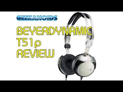 Beyerdynamic T51p Portable Headphones Review @beyerdynamicHQ