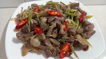 MỀ GÀ XÀO SẢ ỚT THƠM LỪNG ĐẬM ĐÀ NGON MIỆNG .