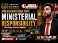 Ministerial Responsibility under UK Constitution