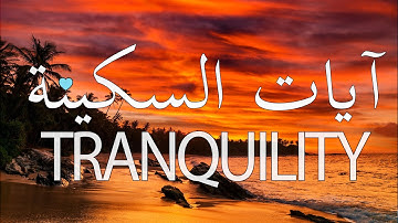 آيات السكينة - مكررة - من القران الكريم 💚 بصوت جميل جدا || سبحان من رزقه هذا الصوت HD