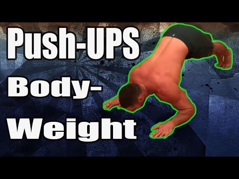Видео: How to work out with push-ups? Try this exercise!