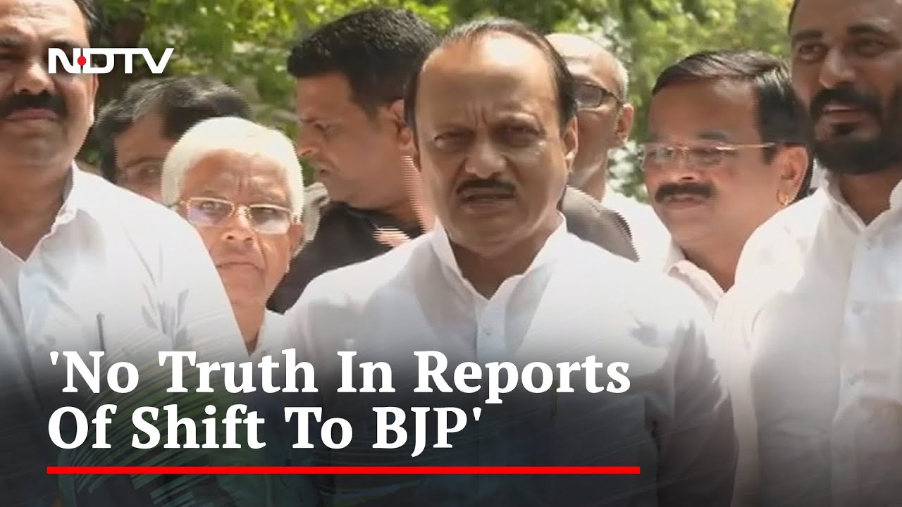 Ajit Pawar Says "Will Stay With NCP" Amid Talk Of Switch, Slams "Rumours"