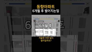 모르면 손해보는 6개월 후 동향에서 일어나는일 #동향 #아파트 #부동산 #shorts