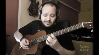 Video thumbnail of "تامر حسني - 180 درجة - جيتار شريف الجسر - Sherif Elgesr - 180 Daraga Guitar- Tamer Hosny"