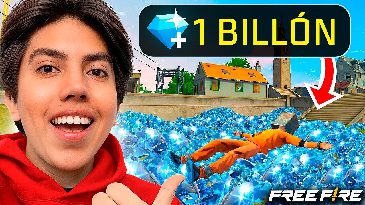 PUEDES GASTARTE 1 BILLON de DIAMANTES en FREE FIRE?