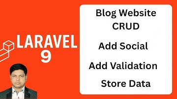 Part 13 | Laravel Social Add & Store with HTML + Laravel Validation | 2025 Bangla