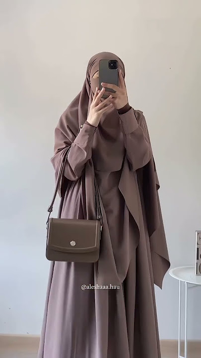 Wearing new type of abaya | DM me on Instagram link in my channel bio |
