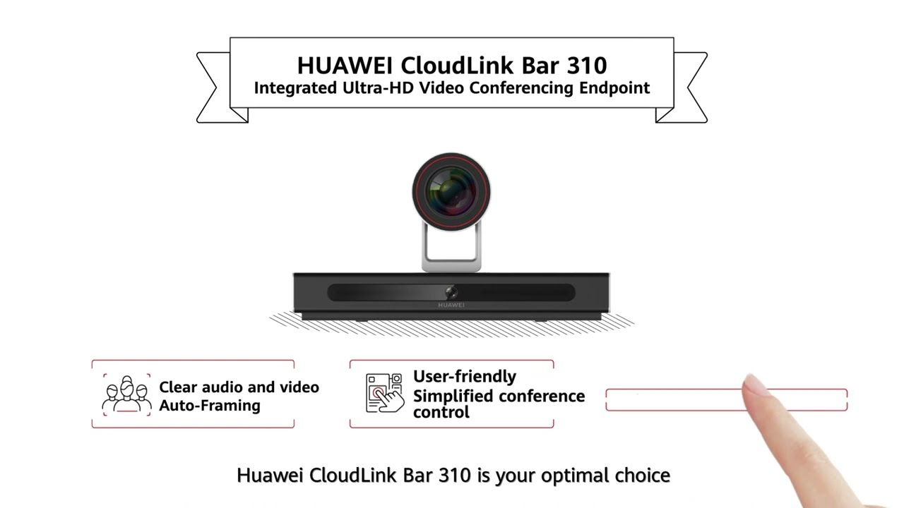 Huawei CloudLink Bar 310 Product Quick View - YouTube
