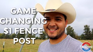 This 1 Fiberglass Fence Post Is A GAME CHANGER